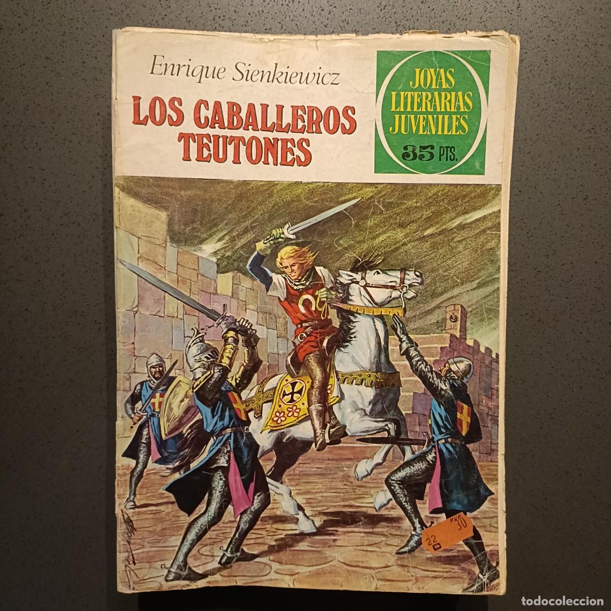 Tebeos: Joyas Literarias - Los Caballeros Teutones (Enrique Sienkiewicz), n&ordm; 63 - Bruguera 1979