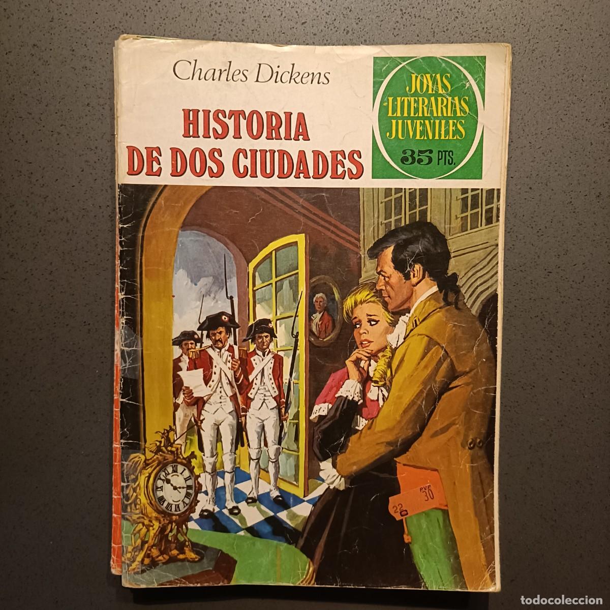 Tebeos: Joyas Literarias - Historia de dos ciudades (Charles Dickens), n&ordm; 3 - Bruguera 1979