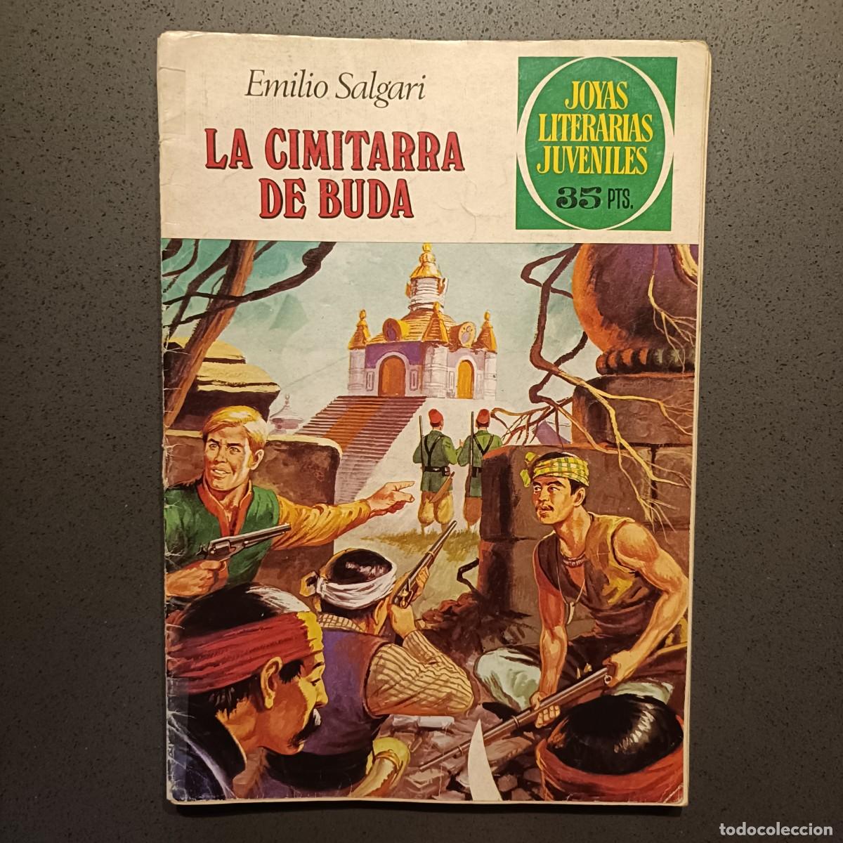 BDs: Joyas Literarias Juveniles - La Cimitarra de Buda (Emilio Salgari), n&ordm; 225 - Bruguera 1979