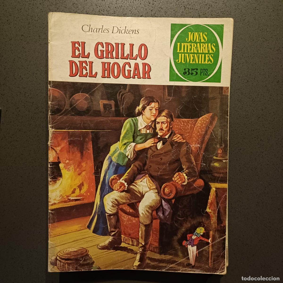 Tebeos: Joyas Literarias Juveniles - El grillo del hogas (Charles Dickens), n&ordm; 217 - Bruguera 1979