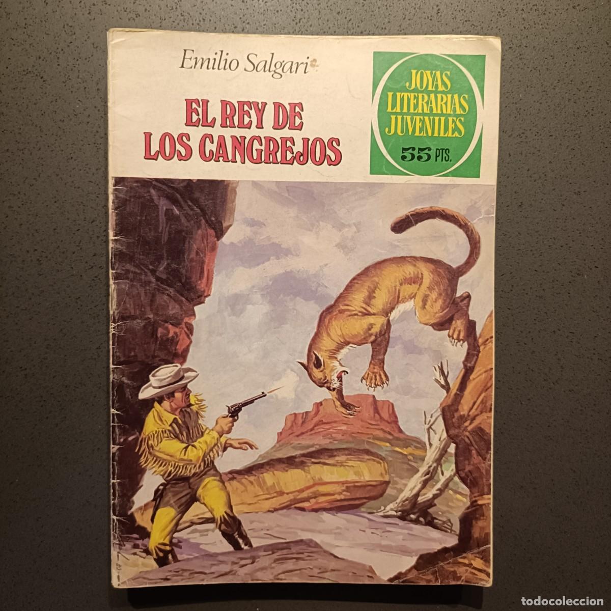 Tebeos: Joyas Literarias Juveniles - El Rey de Los Cangrejos (Emilio Salgari), n&ordm; 235 - Bruguera 1979