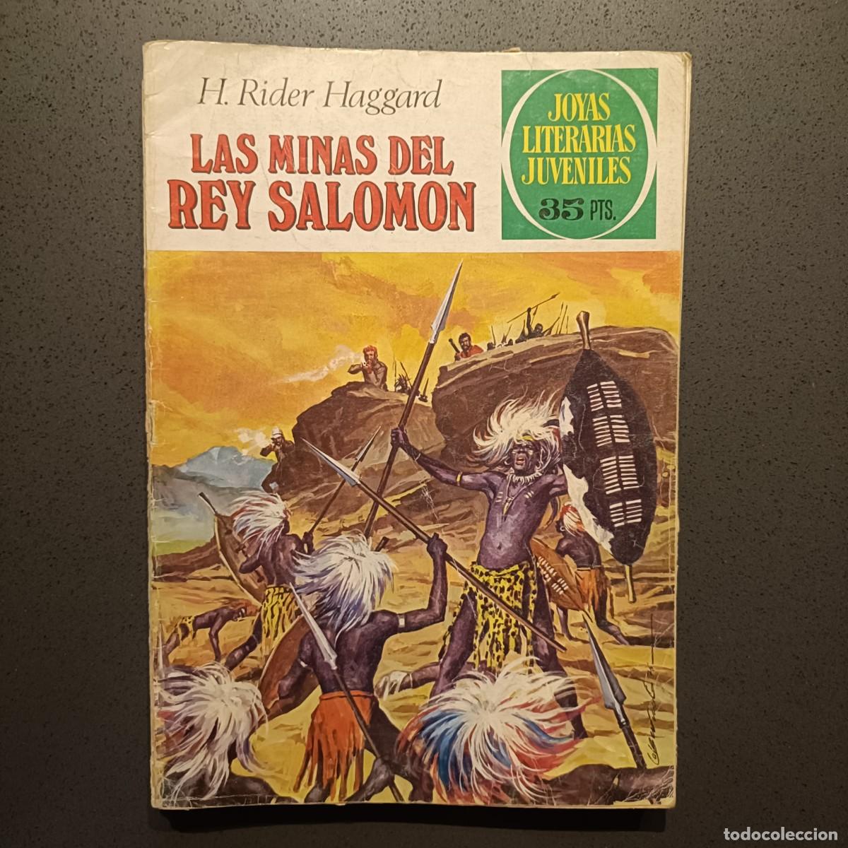 Tebeos: Joyas Literarias Juveniles - Las minas del Rey Salom&oacute;n (H. Rider Haggard), n&ordm; 156 - Bruguera 1979