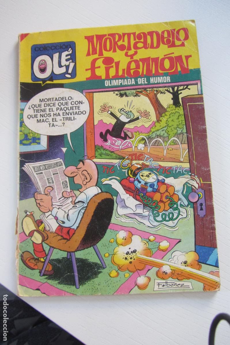 Tebeos: OL&Eacute;!. MORTADELO Y FILEM&Oacute;N. N&ordm; 94. BRUGUERA. 4&ordf; EDICI&Oacute;N 1980 IB&Aacute;&Ntilde;EZ BRUGUERA ARX291