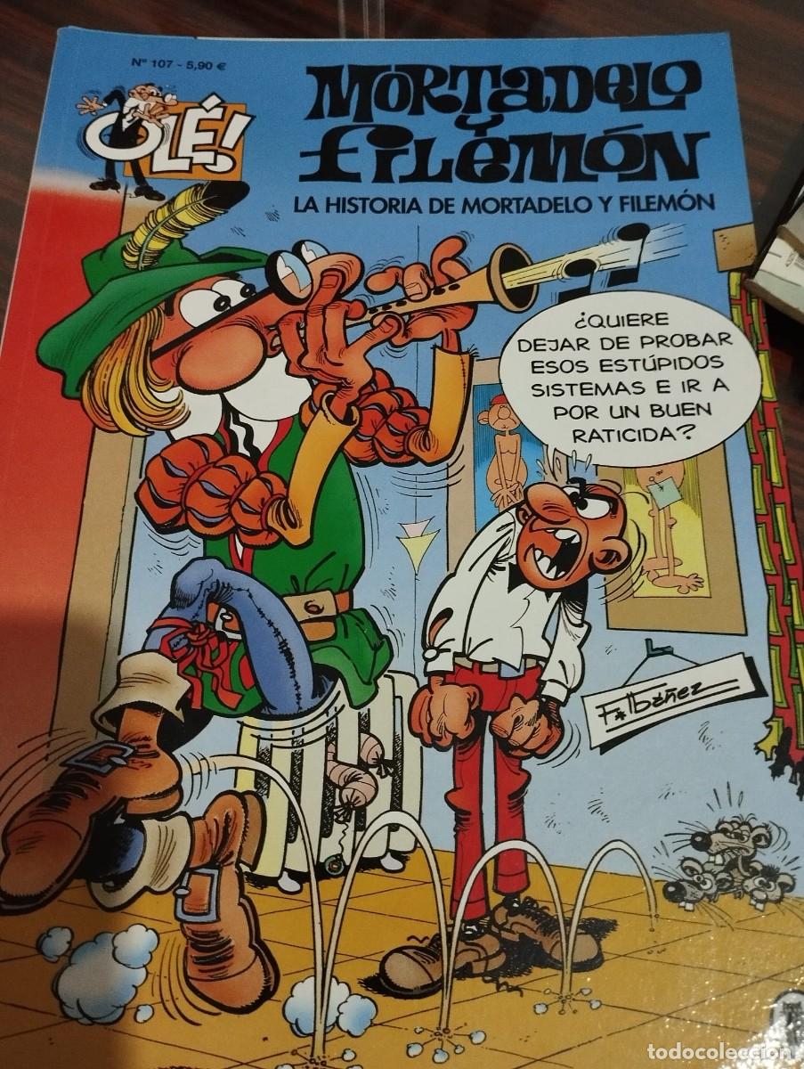 Tebeos: lote de 6 mortadelo y filemon - Foto 5