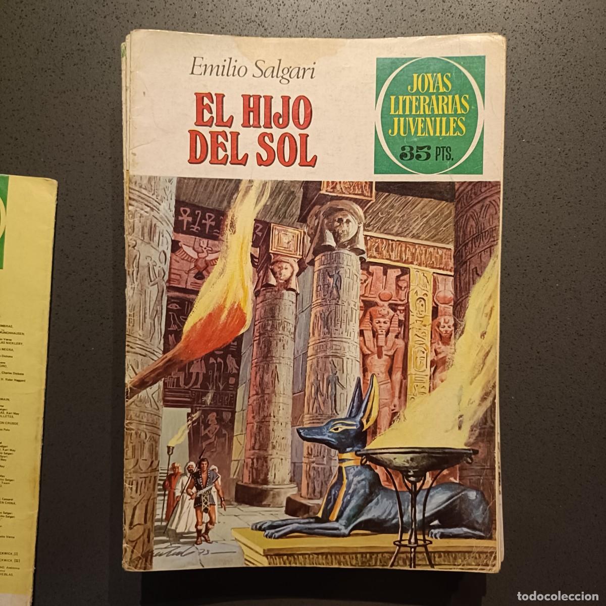 Tebeos: Joyas Literarias Juveniles - El Hijo del Sol (Emilloi Salgari), n&ordm; 83 - Bruguera 1979