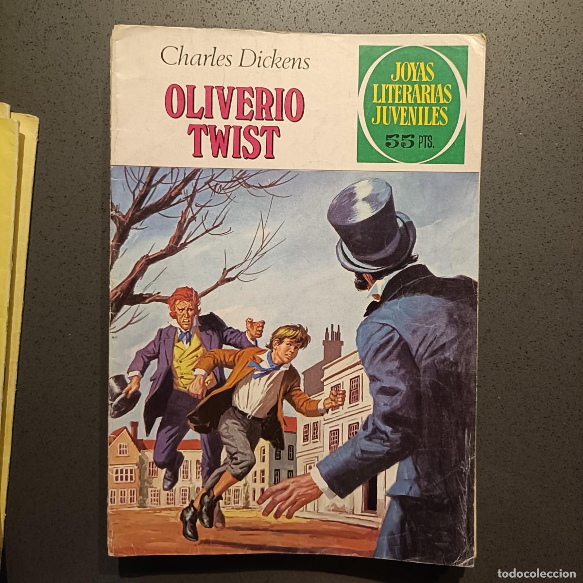 Tebeos: Joyas Literarias Juveniles - Oliverio Twist (Charles Dickens), n&ordm; 70 - Bruguera 1981