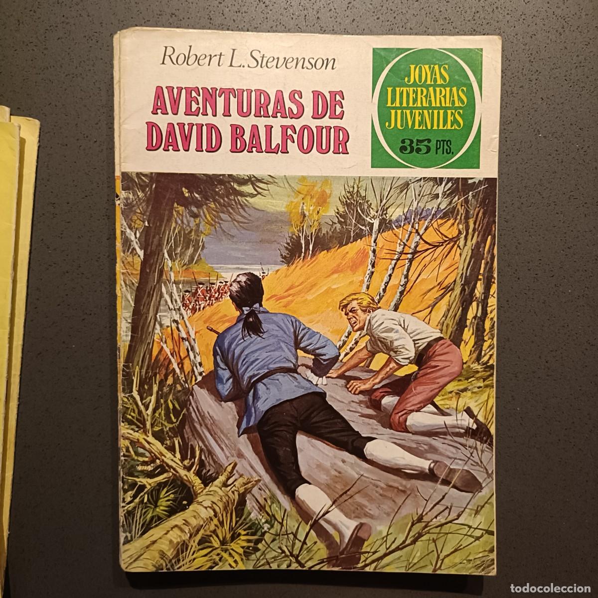 Tebeos: Joyas Literarias Juveniles - Aventuras de David Balfour (Robert L. Stevenson), n&ordm; 82 - Bruguera 1979