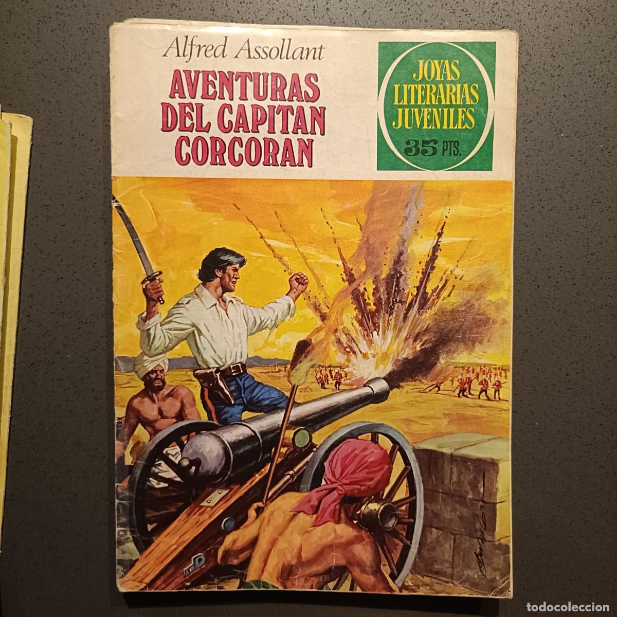 Tebeos: Joyas Literarias Juveniles - Aventuras del Capit&aacute;n Corcoran (Alfred Assollant) n&ordm; 80 - Bruguera 1979