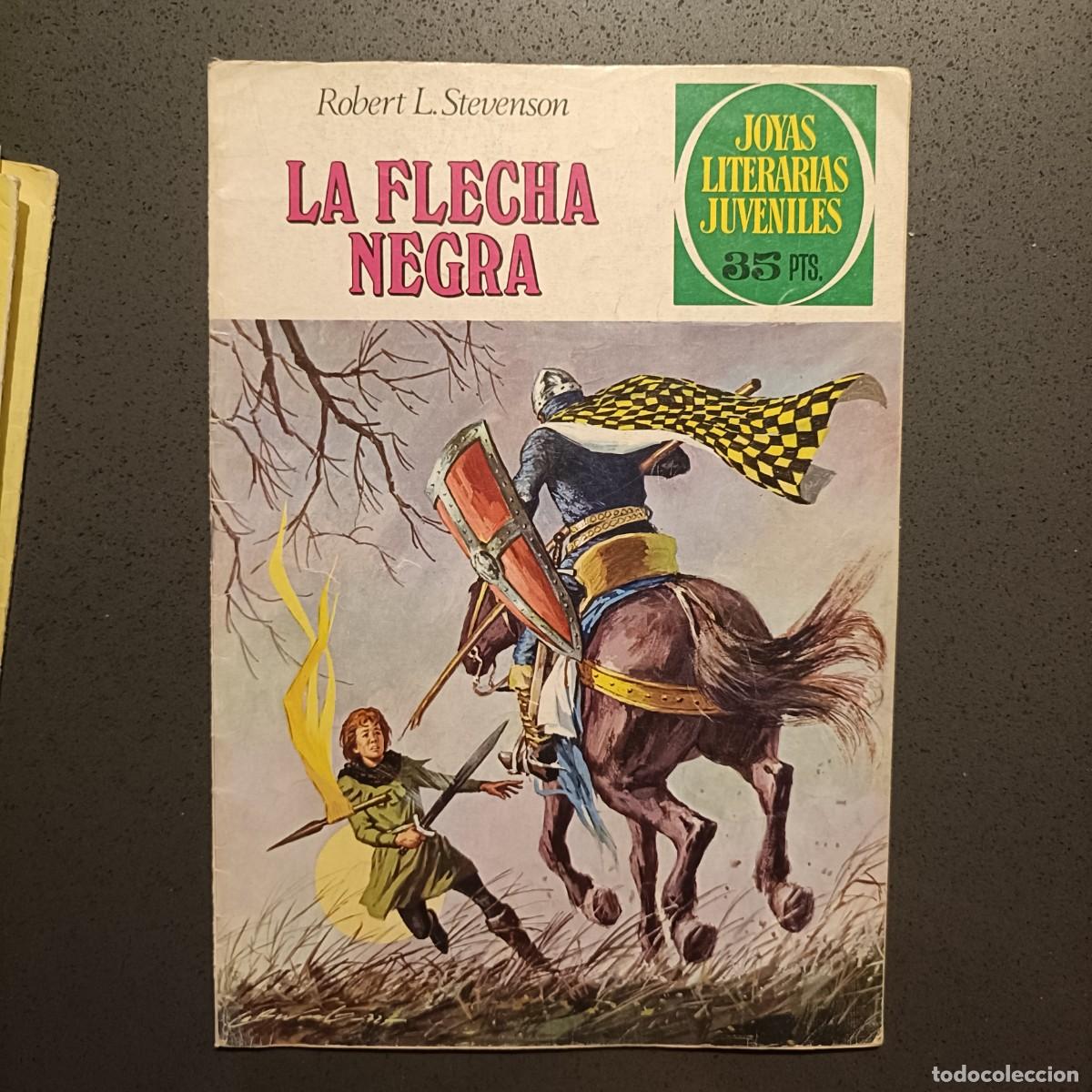 Tebeos: Joyas Literarias Juveniles - La Flecha Negra (Robert L. Stevenson), n&ordm; 48 - Bruguera 1979