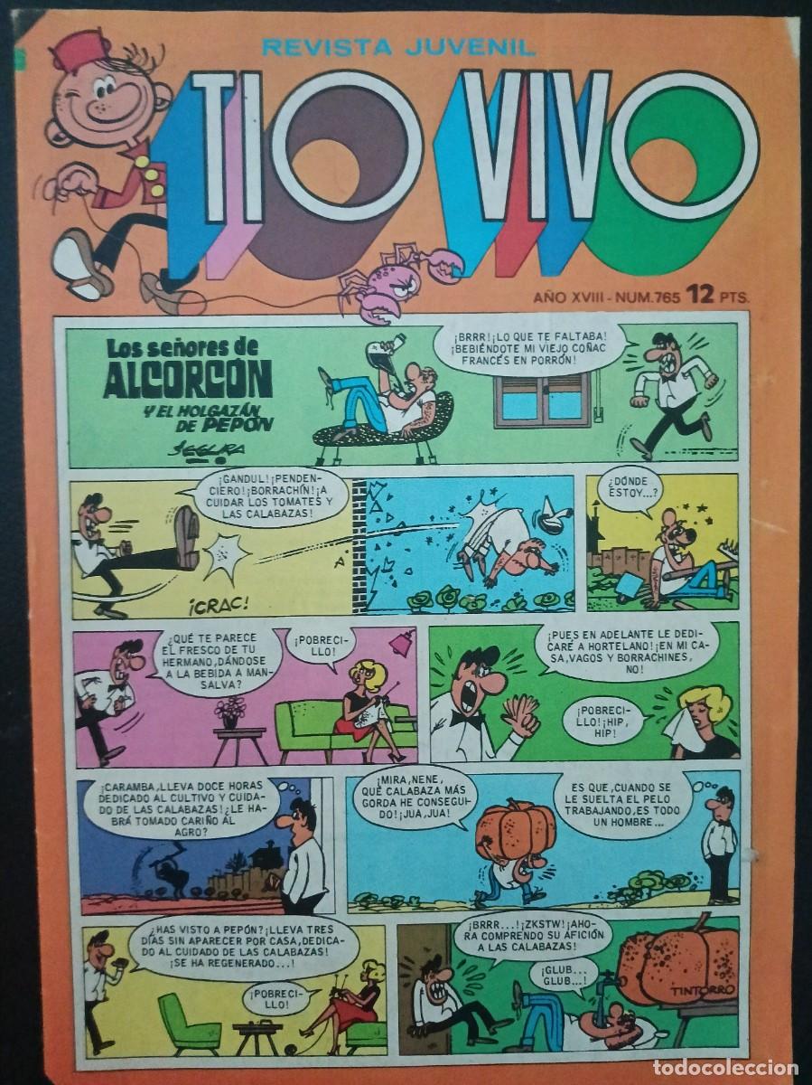 Tebeos: T&Iacute;O VIVO SEMANAL-BRUGUERA- N&ordm; 765 -AYN&Eacute;-EDMOND-SCHMIDT-ADOLFO G-1975-CASI BUENO-DIF&Iacute;CIL-LEA-VEA-1714
