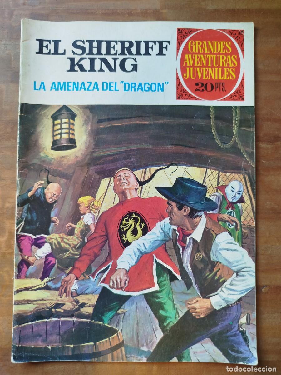 Tebeos: El Sheriff King N&ordm; 4 Grandes Aventuras Juveniles (Editorial Bruguera, 1975)