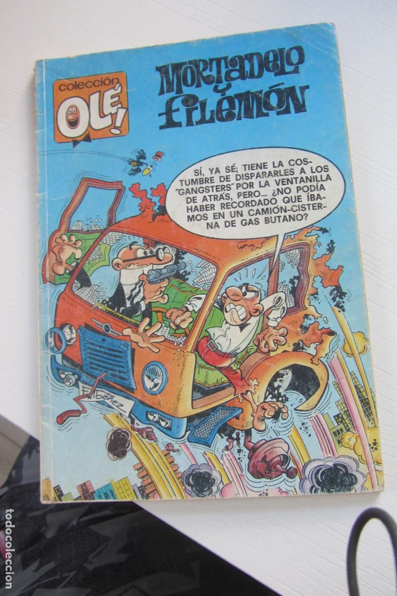 Tebeos: OLE N&ordm; 193 - MORTADELO Y FILEMON - LOS ANGELES DEL SUPER EDICIONES B ARX291