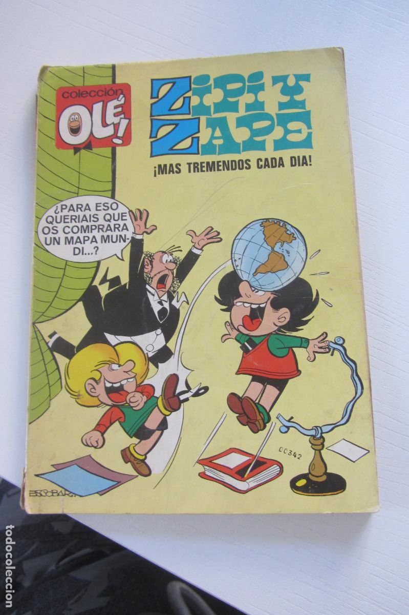 Tebeos: ZIPI Y ZAPE, N&ordm; 2 EN EL LOMO. COLECCION OLE!. BRUGUERA 1&ordm; edi, 1971 ARX291