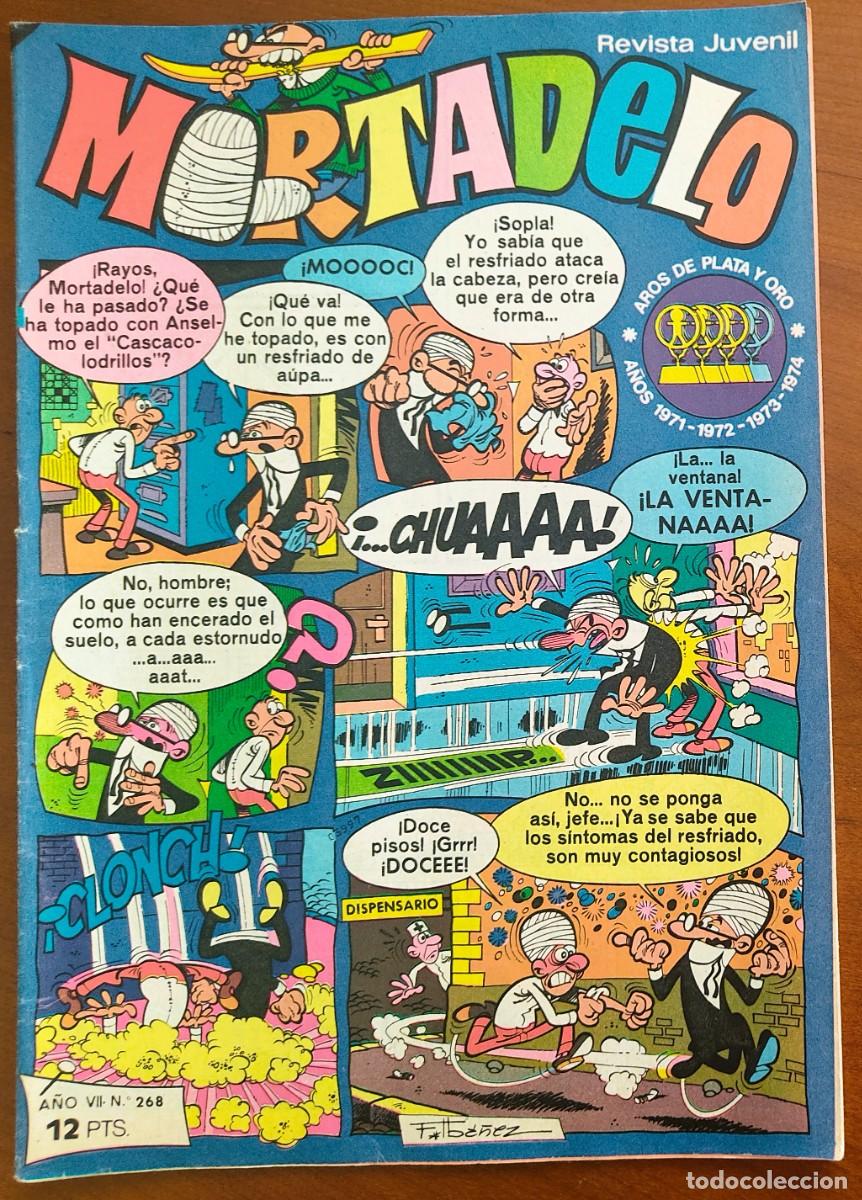 Tebeos: MORTADELO REVISTA JUVENIL N&ordm; 268 - EDITORIAL BRUGUERA A&Ntilde;O 1976