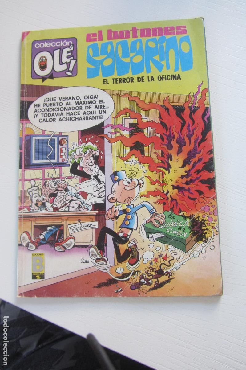 Tebeos: EL BOTONES SACARINO - OLE N&ordm; 132 -I.14 EL TERROR DE LA OFICINA EDICIONES B ARX290