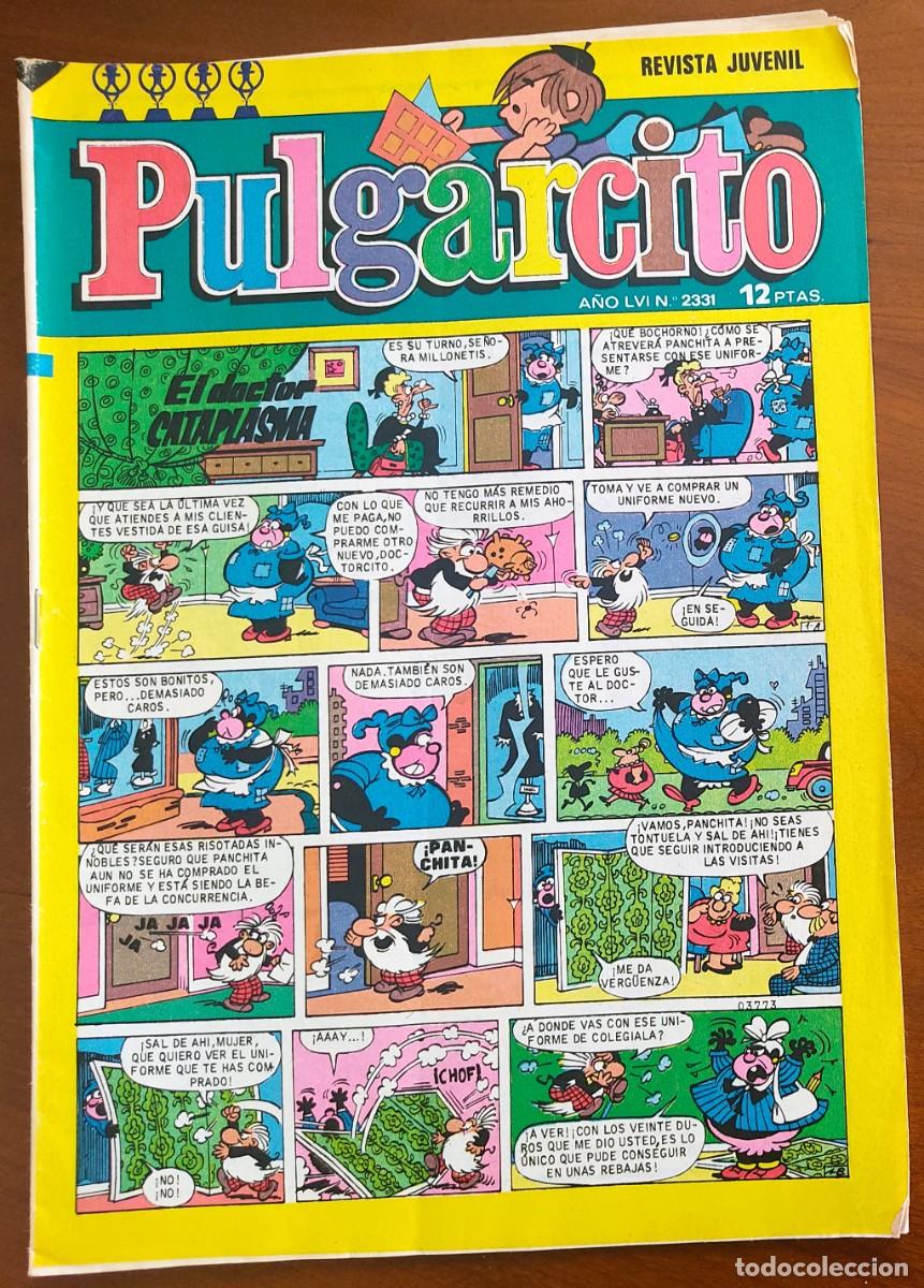 Tebeos: PULGARCITO REVISTA JUVENIL N&ordm; 2331 - EDITORIAL BRUGUERA A&Ntilde;O 1976