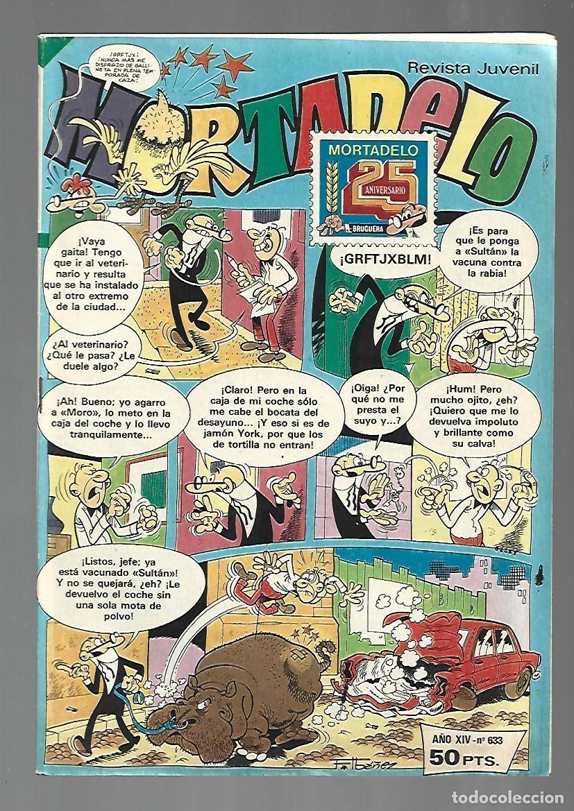 Tebeos: Mortadelo, 633, 1983, Bruguera, buen estado,