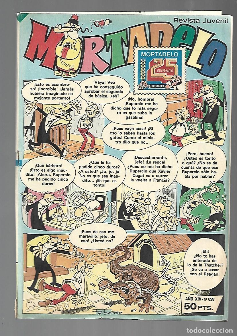 Tebeos: Mortadelo, 638, 1983, Bruguera, buen estado,