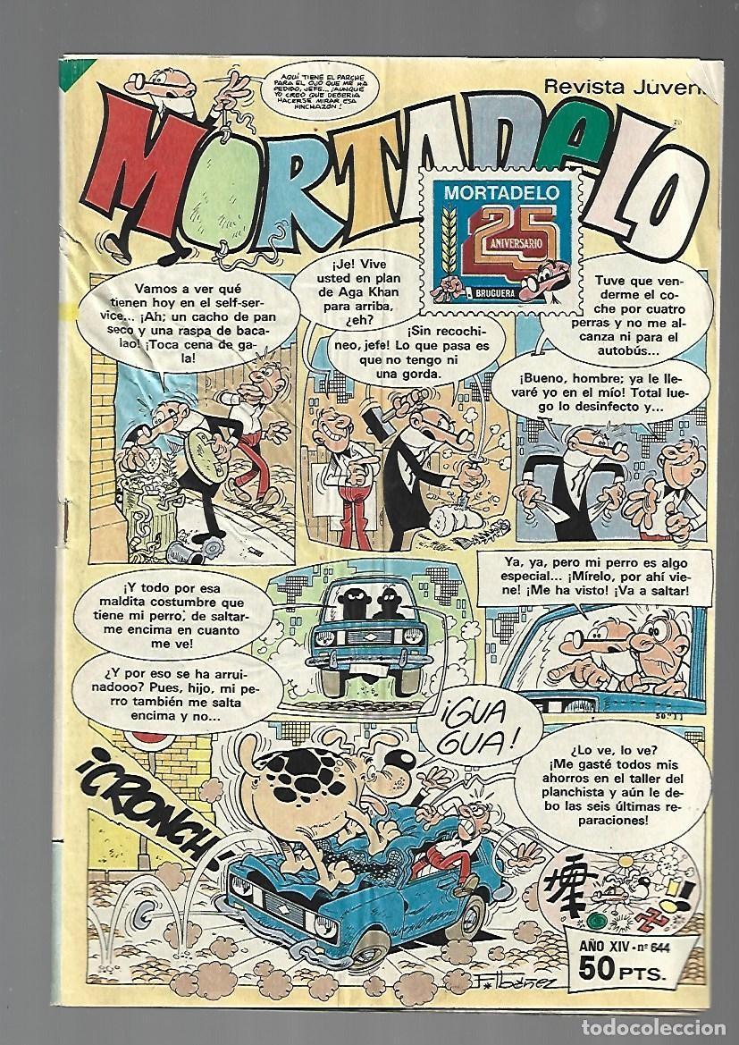Tebeos: Mortadelo, 644, 1983, Bruguera.