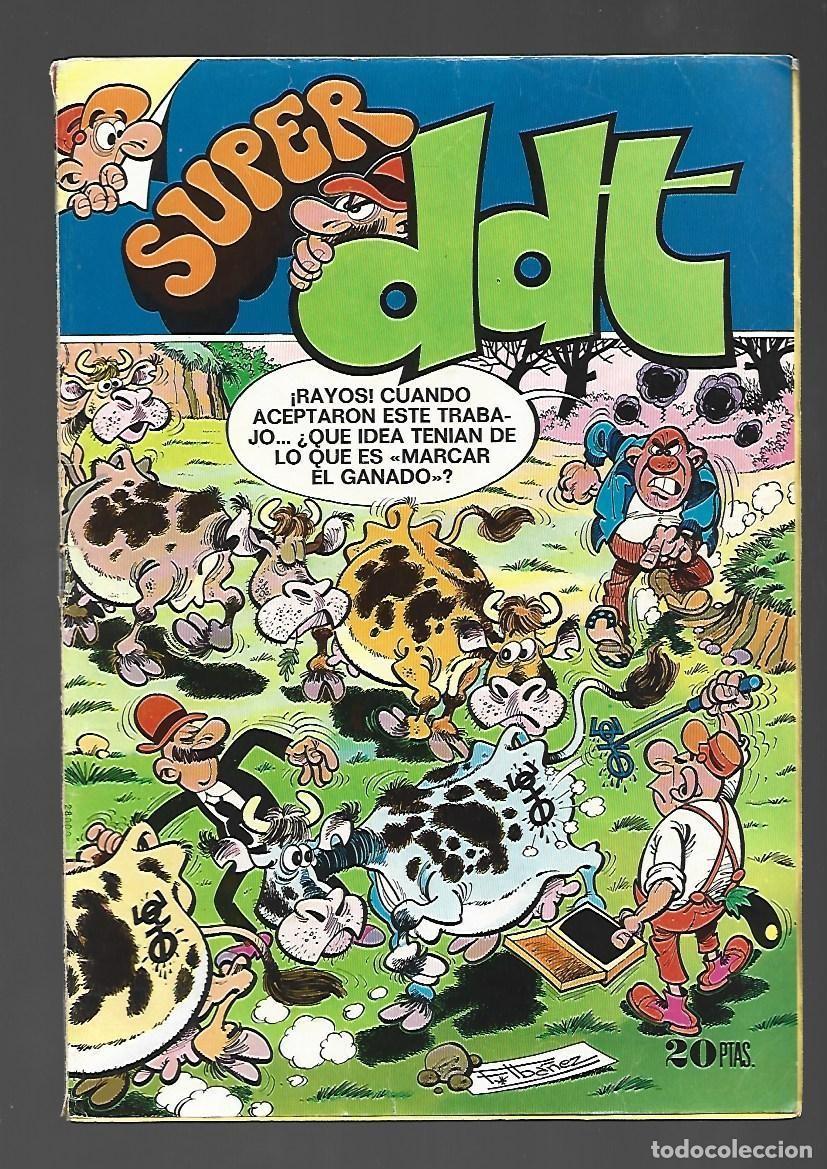 Tebeos: Super DDT, 21, 1974, Bruguera, muy buen estado