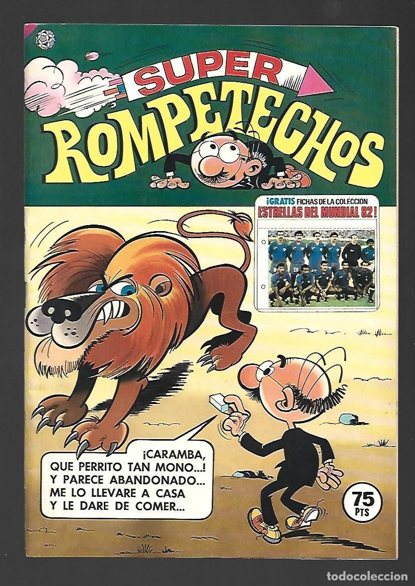 Tebeos: Super Rompetechos, 21, 1982, Bruguera, muy buen estado, con fichas