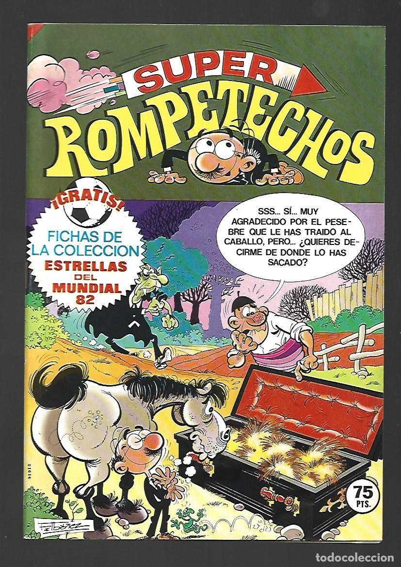 Tebeos: Super Rompetechos, 20, 1982, Bruguera, muy buen estado, con fichas