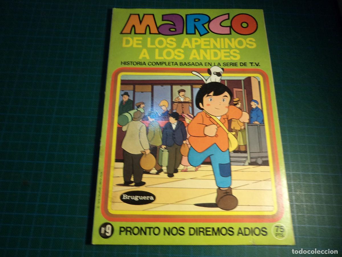 Tebeos: Marco. De los Apeninos a los Andes. N&ordm; 9. Bruguera. (Ref. 20-B)