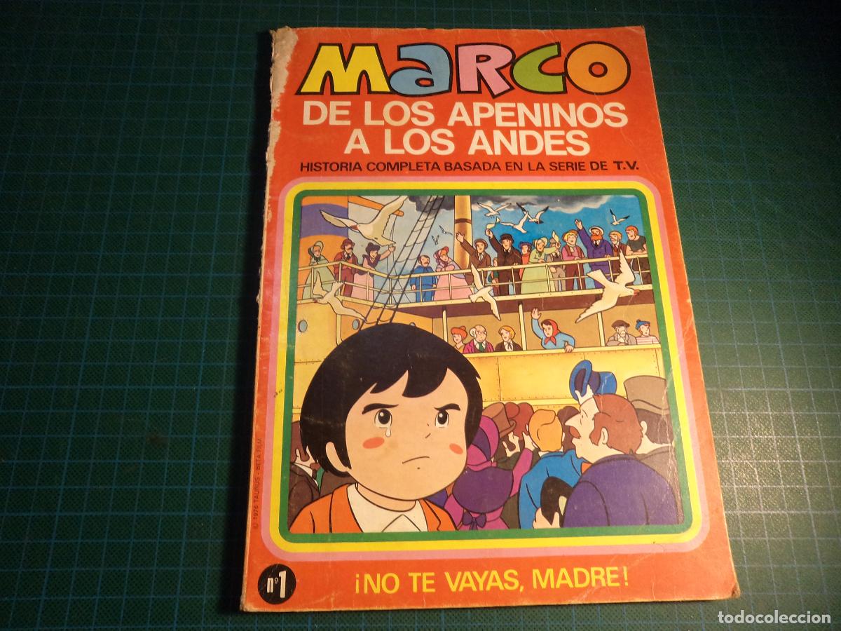 Tebeos: Marco. De los Apeninos a los Andes. N&ordm; 1 Bruguera. (Ref. 20-B)