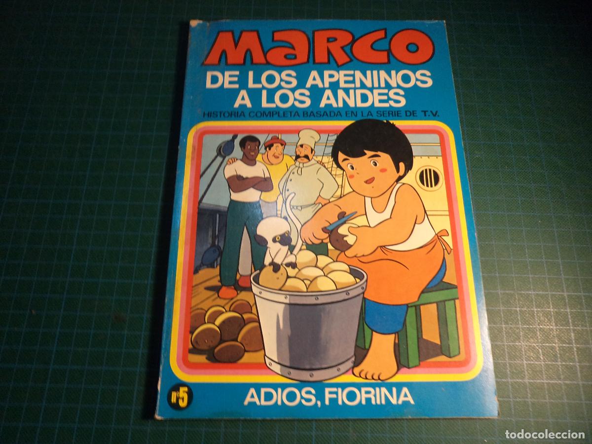 Tebeos: Marco. De los Apeninos a los Andes. N&ordm; 5 Bruguera. (Ref. 20-B)