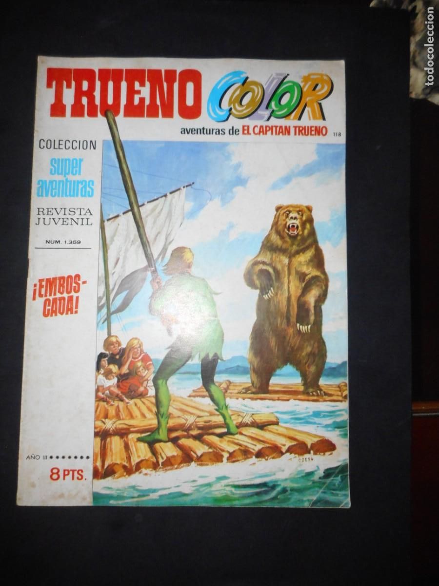 Tebeos: TRUENO COLOR N&ordm; 118 1&ordf; &Eacute;POCA/ C-24