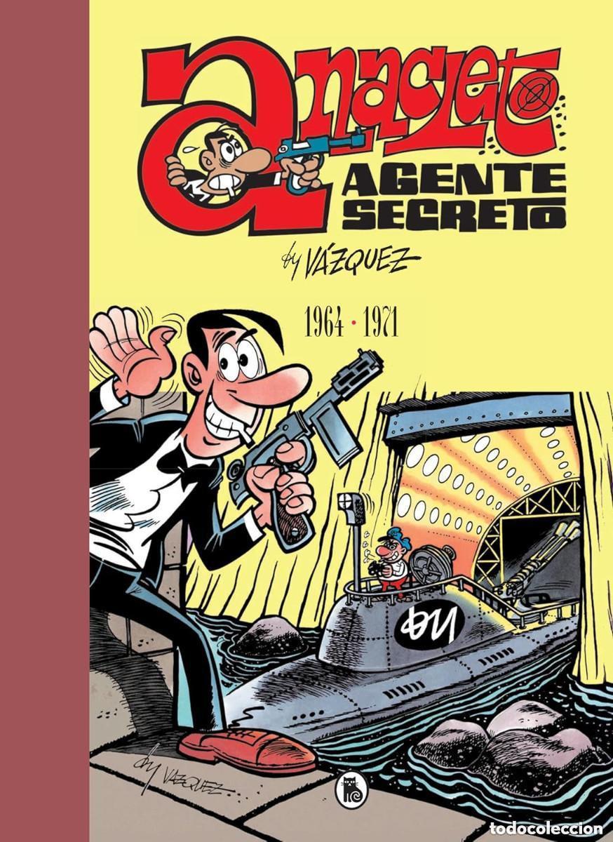 Tebeos: ANACLETO AGENTE SECRETO 1964-1971 &ndash; MANUEL V&Aacute;ZQUEZ &ndash; BRUGUERA SD &ndash; EDICI&Oacute;N LIMITADA NUMERADA