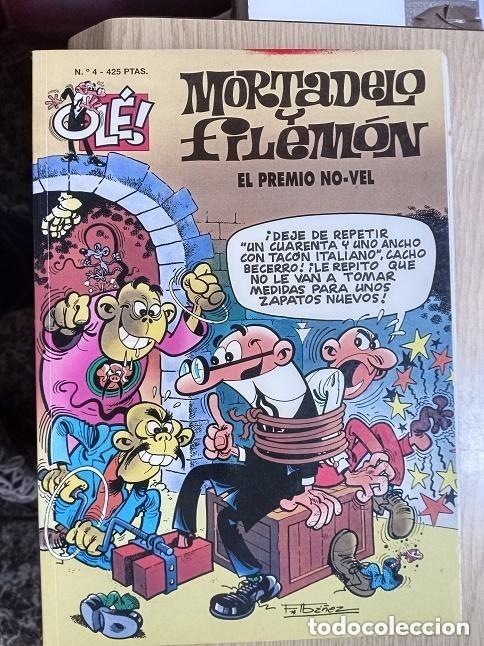 Tebeos: OLE N 4 - MORTADELO Y FILEMON -- EL PREMIO NO-VEL -LEER DETALLES