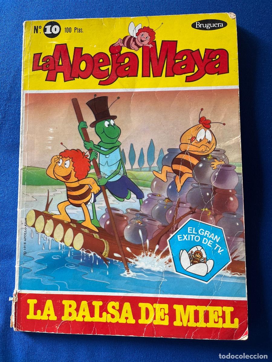 Tebeos: La abeja Maya - n.10- la balsa de miel - Bruguera