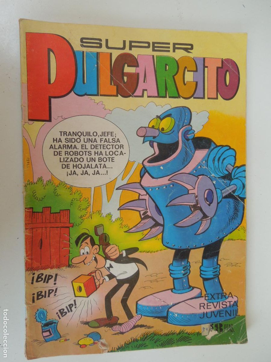 Tebeos: SUPER PULGARCITO - N&ordm; 34 - BRUGUERA 1973 - EXTRA REVISTA JUVENIL