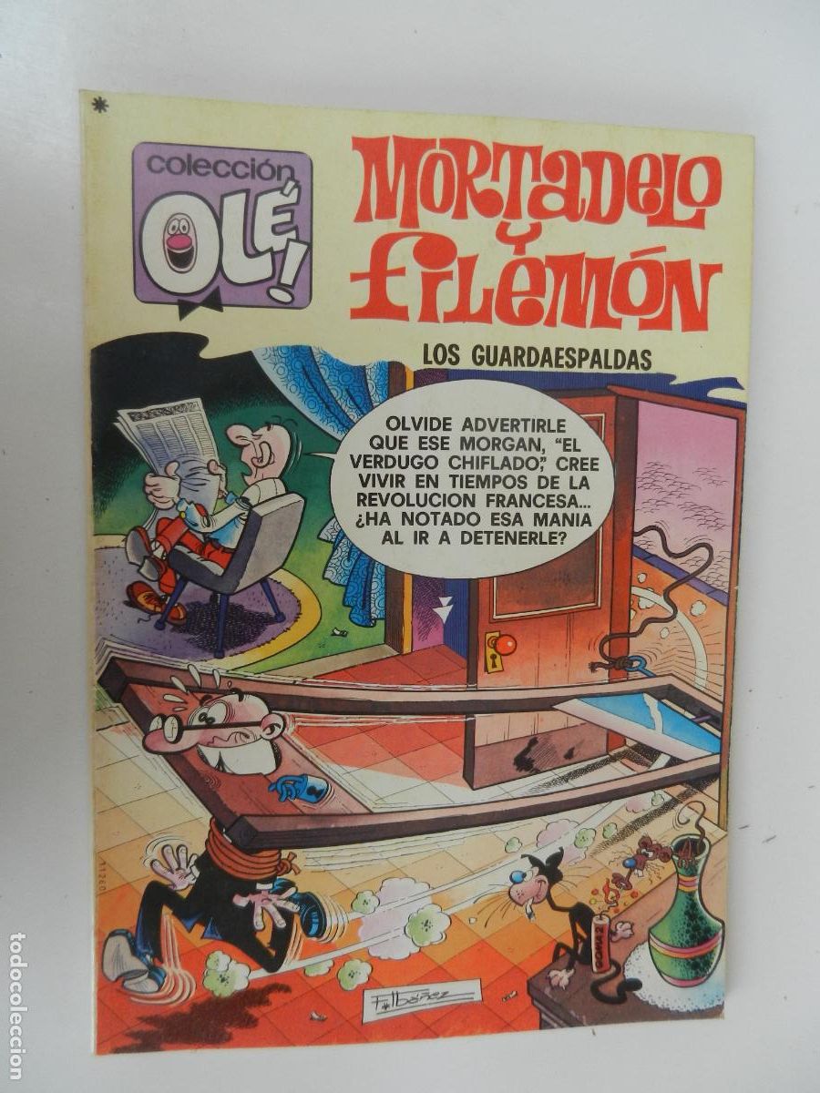 Tebeos: MORTADELO Y FILEMON - LOS GUARDAESPALDAS - COL OLE - N&ordm; 145 -BRUGUERA 1&ordf; EDC 1978 - FCO IBA&Ntilde;EZ
