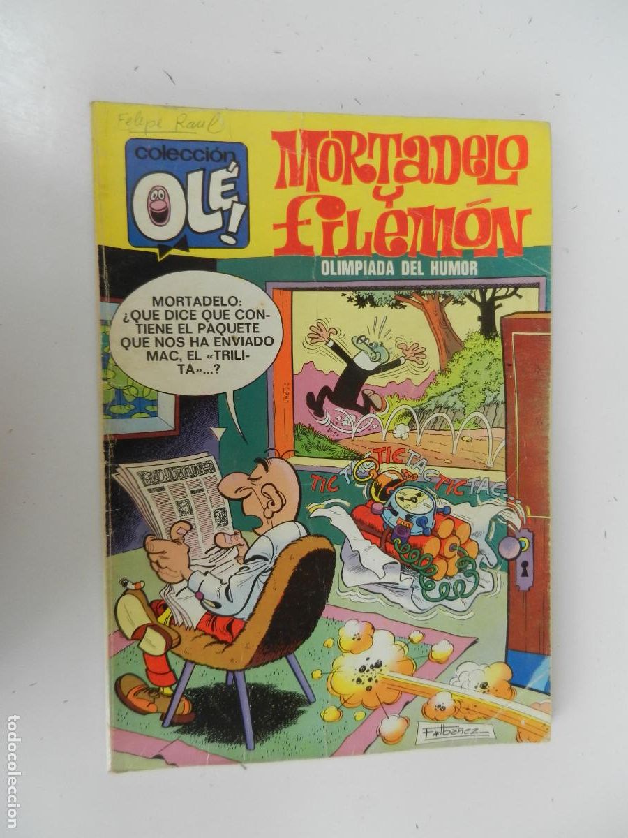 Tebeos: MORTADELO Y FILEMON -OLIMPIADA DEL HUMOR - COL OLE - N&ordm; 34 BRUGUERA 2&ordf; EDC 1975