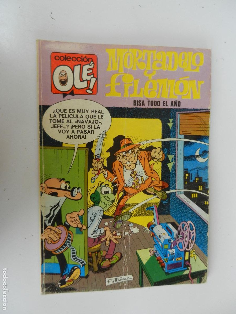 Tebeos: MORTADELO Y FILEMON -RISA TODO EL A&Ntilde;O - COL OLE - N&ordm; 93 BRUGUERA 2&ordf; EDC 1975 IBA&Ntilde;EZ