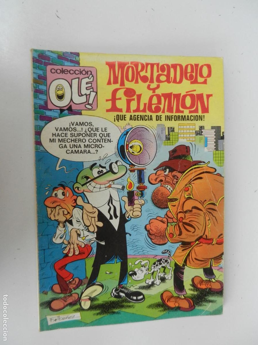 Tebeos: MORTADELO Y FILEMON -&iexcl;QUE AGENCIA DE INFORMACION !- COL OLE - N&ordm; 81- BRUGUERA 2&ordf; EDC 1975 IBA&Ntilde;EZ