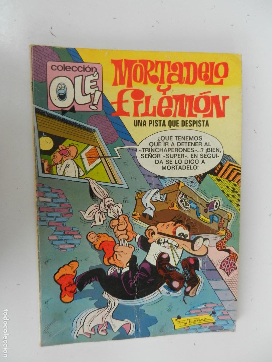 Tebeos: MORTADELO Y FILEMON - UNA PISTA QUE DESPISTA - COL OLE - N&ordm; 103- BRUGUERA 1&ordf; EDC 1974 IBA&Ntilde;EZ
