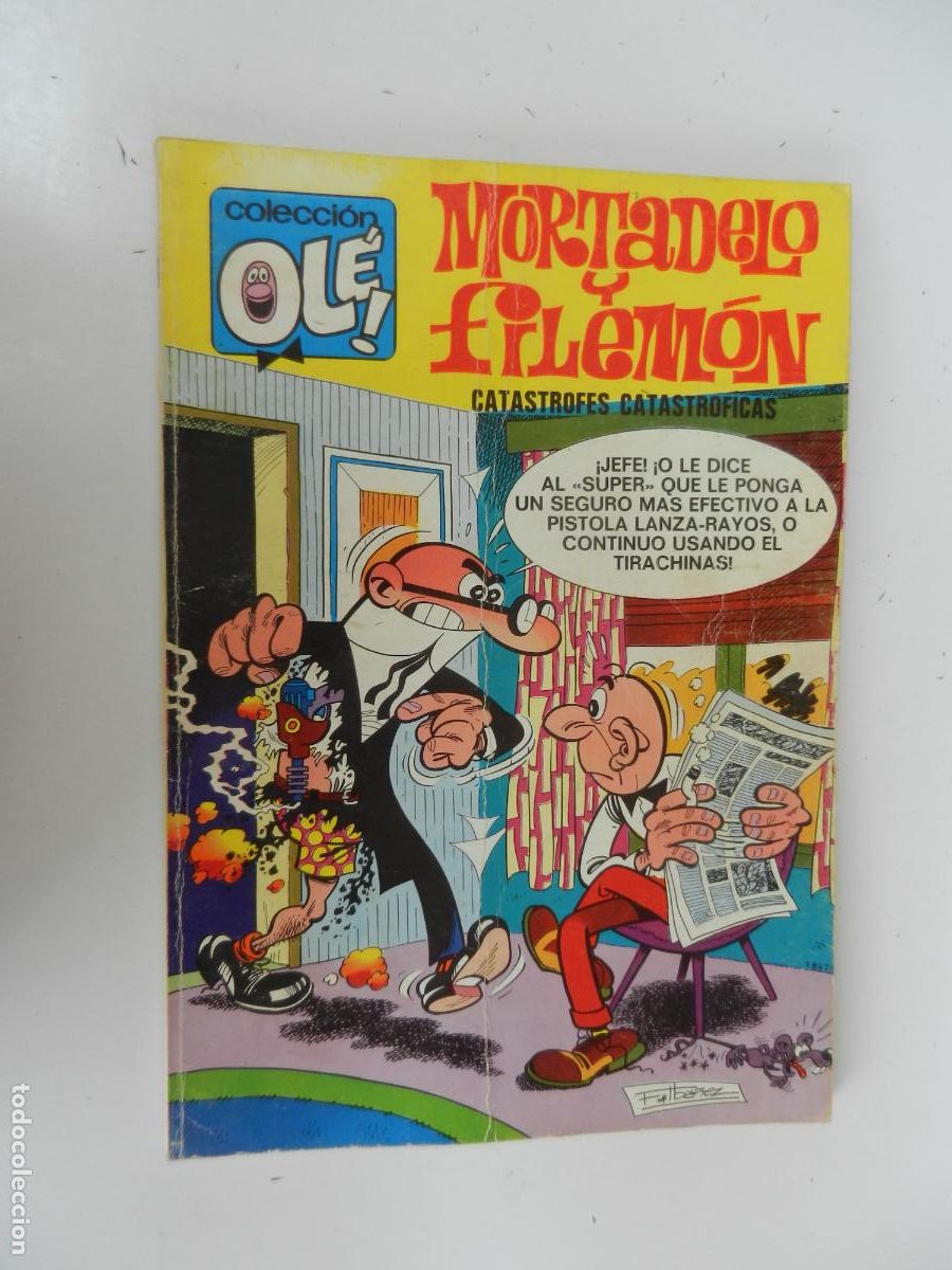 Tebeos: MORTADELO Y FILEMON - CATASTROFES CATASTROFICAS COL OLE - N&ordm; 88- BRUGUERA 2&ordf; EDC 1975 IBA&Ntilde;EZ
