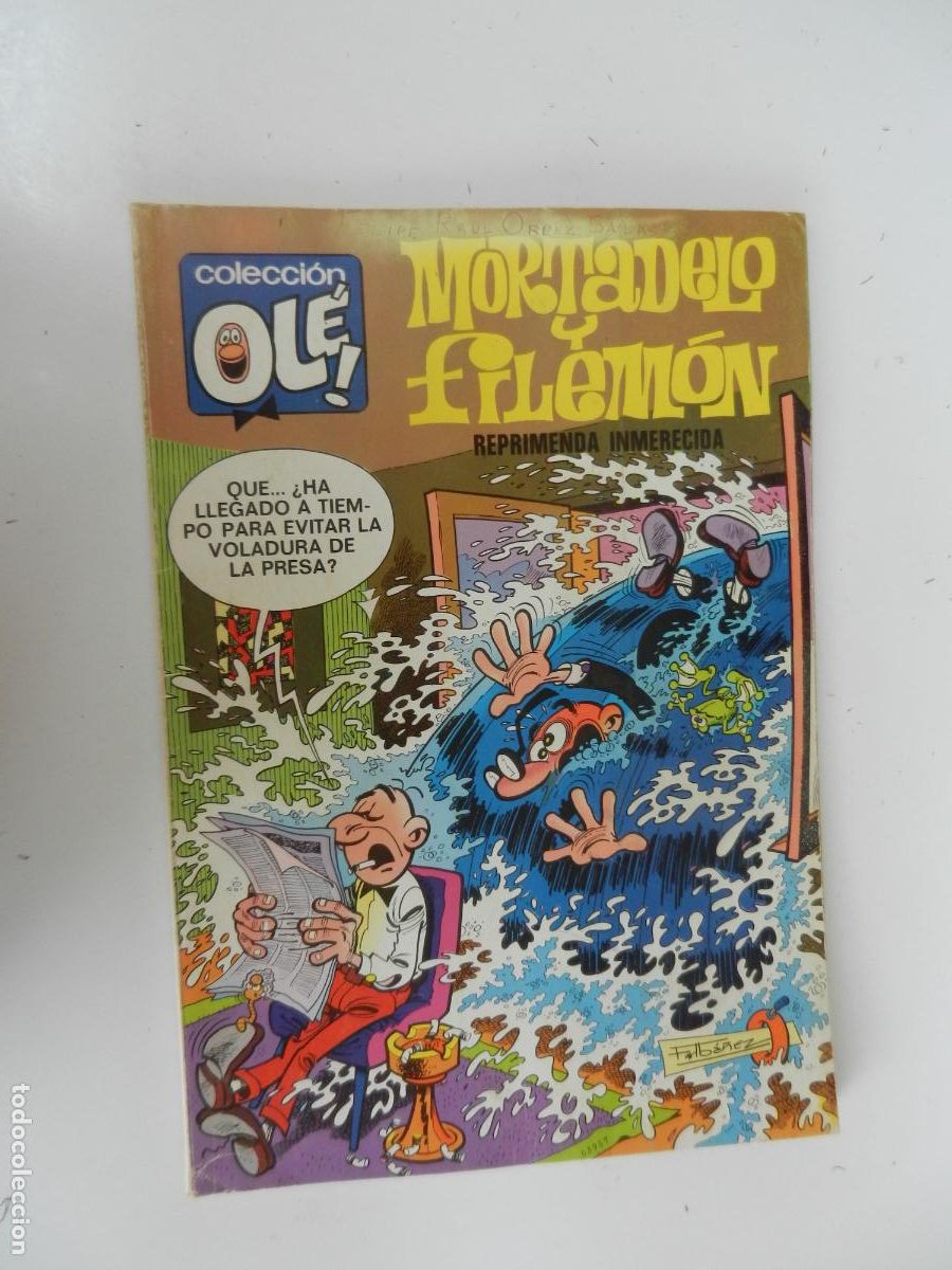 Tebeos: MORTADELO Y FILEMON - REPRIMENDA INMERECIDA - COL OLE - N&ordm; 15- BRUGUERA 1&ordf; EDC 1976 IBA&Ntilde;EZ