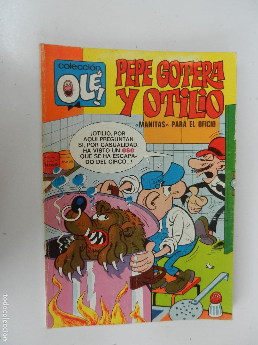 Tebeos: MORTADELO Y FILEMON - MANITAS PARA EL OFICIO- COL OLE - N&ordm; 60- BRUGUERA 2&ordf; EDC 1975 IBA&Ntilde;EZ