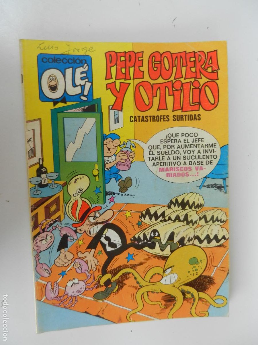 Tebeos: PEPE GOTERA Y OTILIO - CATASTROFES SURTIDAS - COL OLE - N&ordm; 50- BRUGUERA 2&ordf; EDC 1975 IBA&Ntilde;EZ