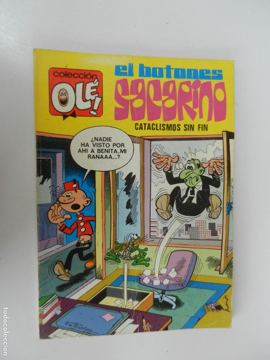 Tebeos: EL BOTONES SACARINO -CATACLISMOS SIN FIN - COL OLE - N&ordm; 84- BRUGUERA 2&ordf; EDC 1975 IBA&Ntilde;EZ