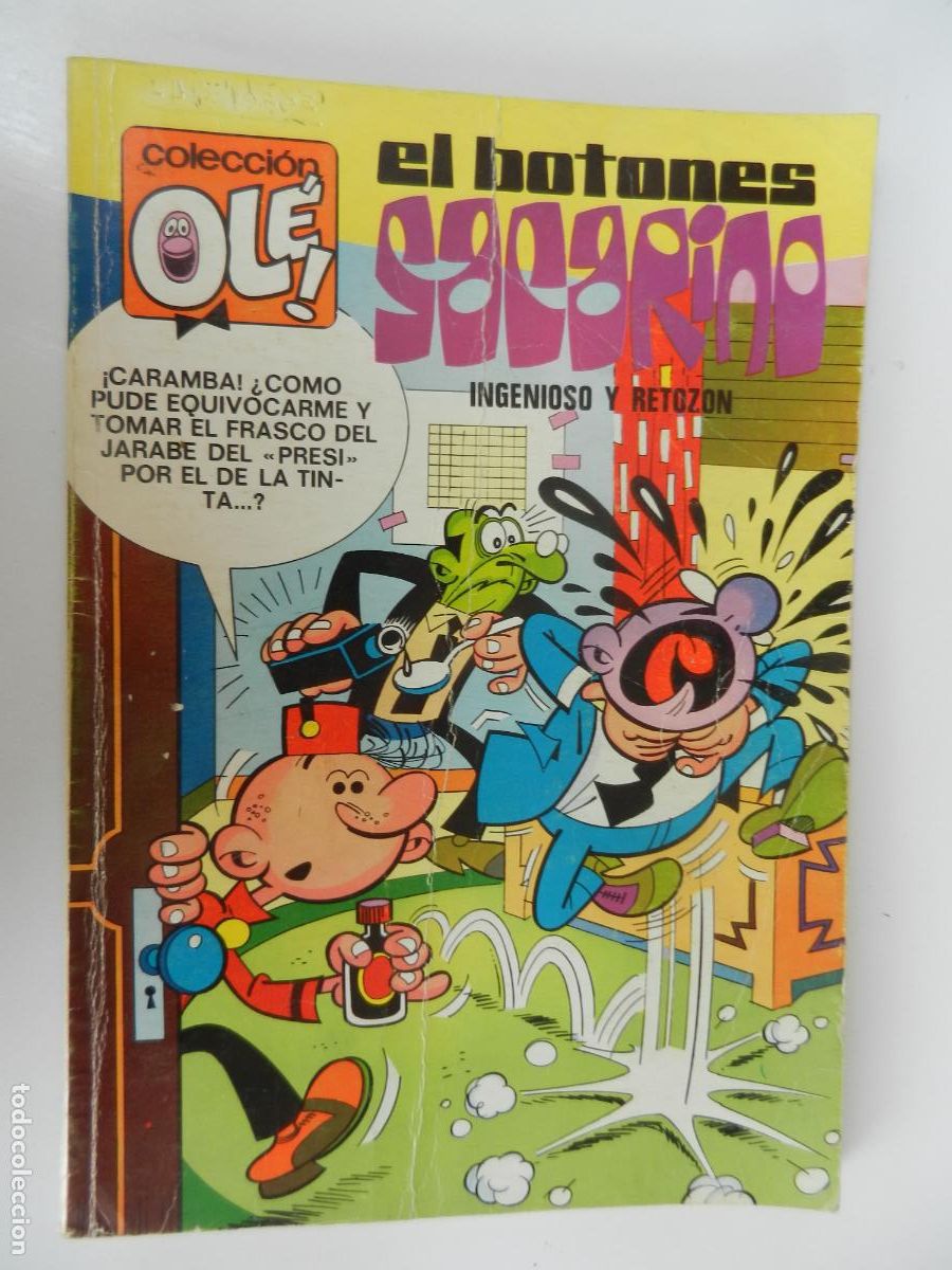 Tebeos: EL BOTONES SACARINO -INGENIOSO Y RETOZON - COL OLE - N&ordm; 68- BRUGUERA 2&ordf; EDC 1975 IBA&Ntilde;EZ