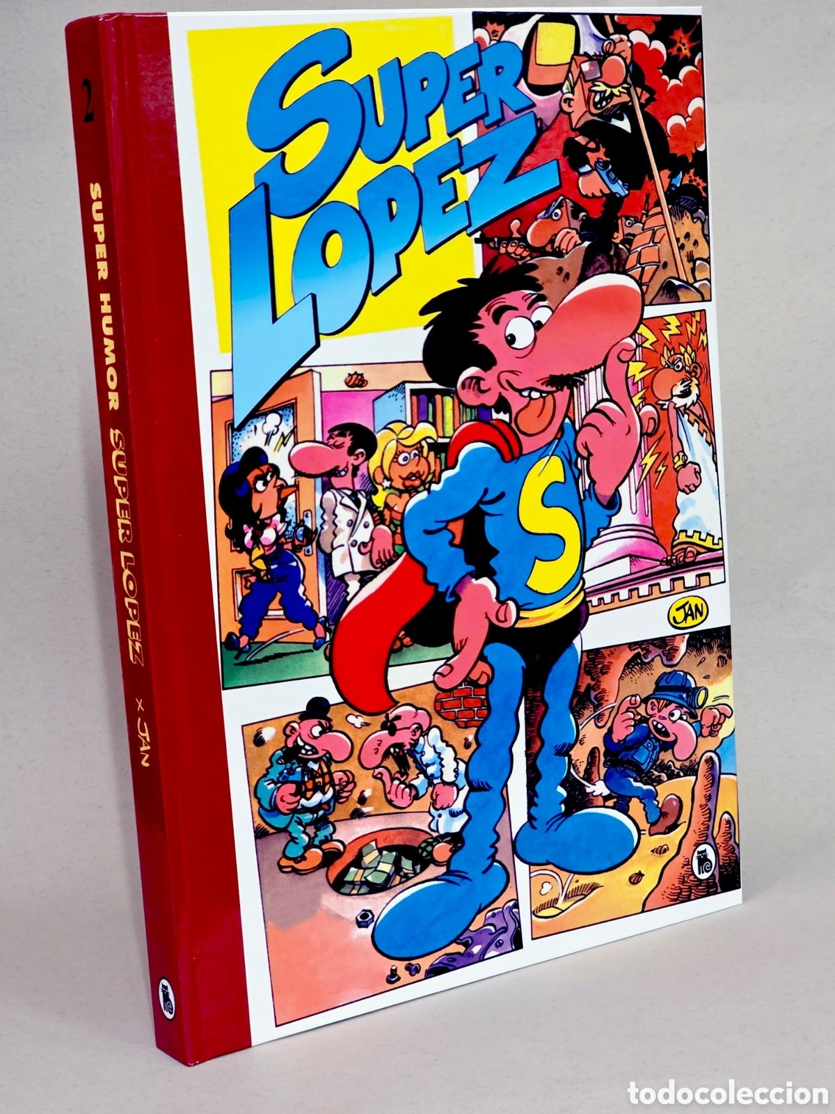 Tebeos: C&Oacute;MIC SUPER L&Oacute;PEZ 2 HUMOR JAN BRUGUERA CONTEMPOR&Aacute;NEA CL&Aacute;SICA PENGUIN PRIMERA EDICI&Oacute;N DE KIOSCO