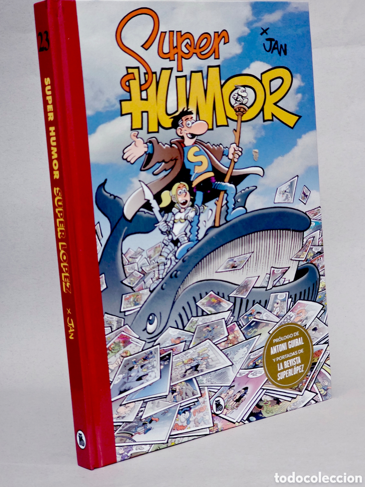 Tebeos: C&Oacute;MIC SUPER L&Oacute;PEZ 23 HUMOR JAN BRUGUERA CONTEMPOR&Aacute;NEA CL&Aacute;SICA PENGUIN PRIMERA EDICI&Oacute;N EXCELENTE