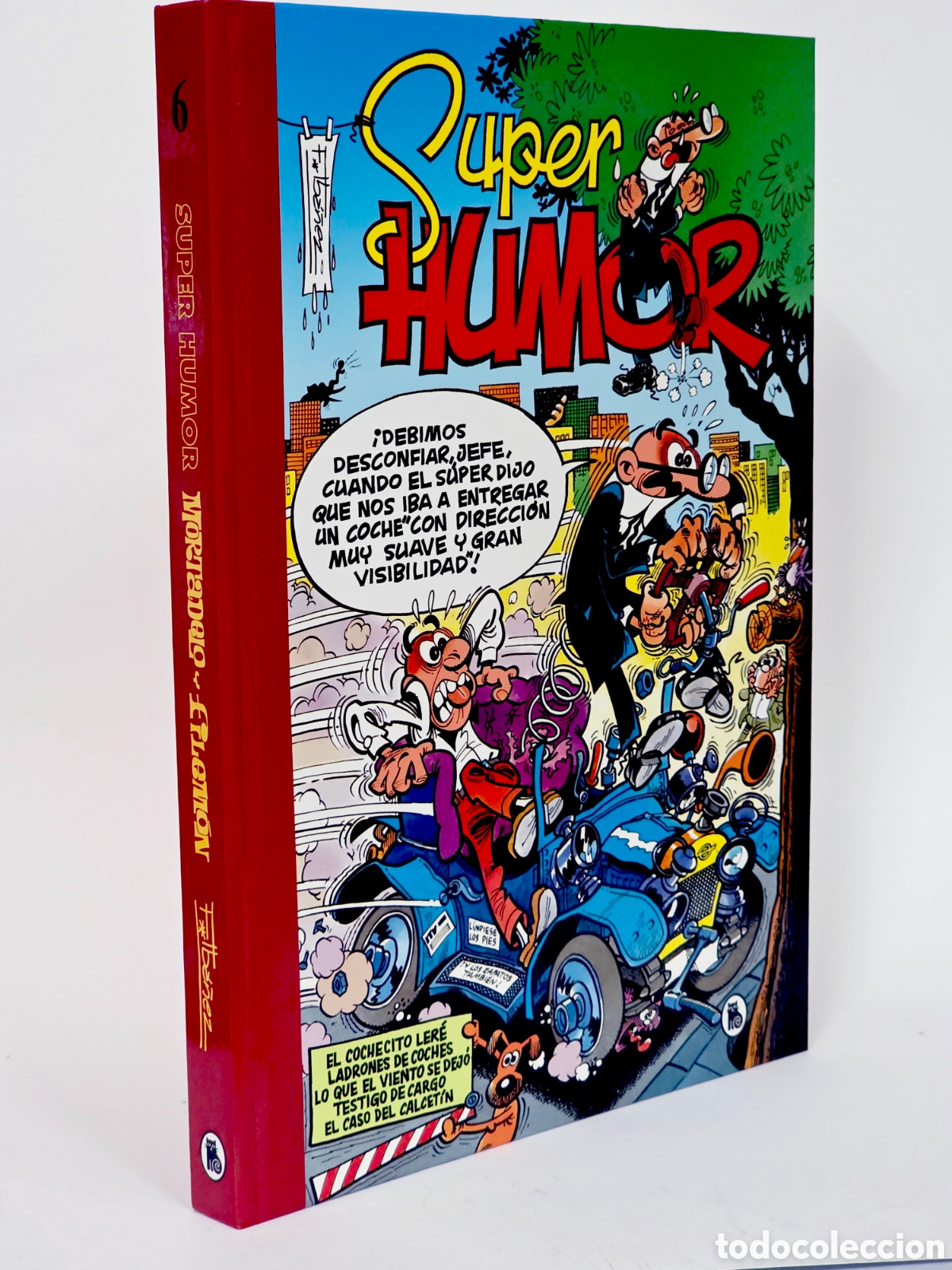 Tebeos: C&Oacute;MIC SUPER HUMOR 6 MORTADELO Y FILEM&Oacute;N JAN BRUGUERA CL&Aacute;SICA PENGUIN PRIMERA EDICI&Oacute;N DE KIOSCO