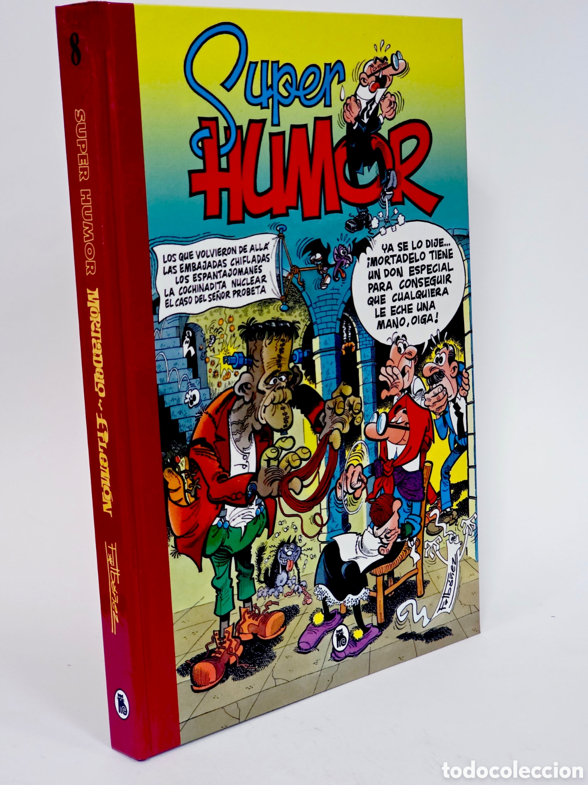 Tebeos: C&Oacute;MIC SUPER HUMOR 8 MORTADELO Y FILEM&Oacute;N JAN BRUGUERA CL&Aacute;SICA PENGUIN PRIMERA EDICI&Oacute;N DE KIOSCO