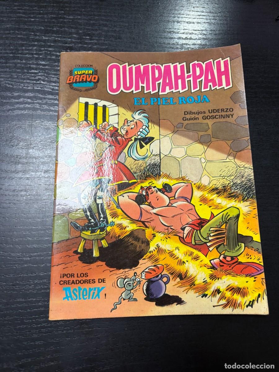 Tebeos: OUMPAH-PAH. EL PIEL ROJA. N&ordm; 5.- OUMPAH-PAH CONTRA HEPATHITHIS. SUPER BRAVO. EDITORIAL BRUGUERA
